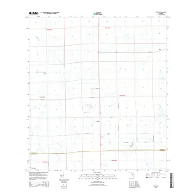 2015 Map of Felda, 2015 Print