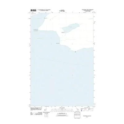 2011 Map of Feldtmann Lake, 2011 Print