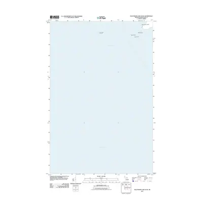 2011 Map of Feldtmann Lake OE W, 2011 Print