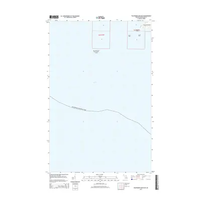 2014 Map of Feldtmann Lake OE W, 2014 Print