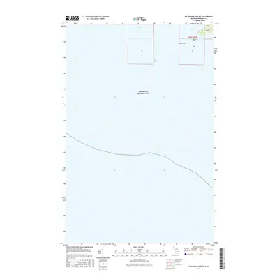 2017 Map of Feldtmann Lake OE W, 2017 Print