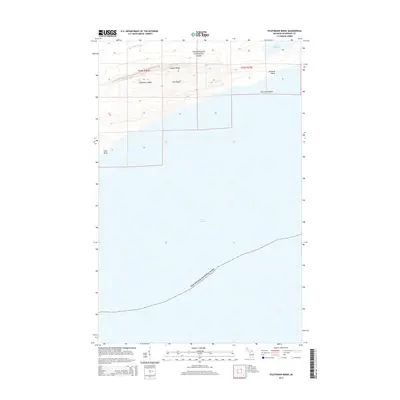2014 Map of Feldtmann Ridge, 2014 Print