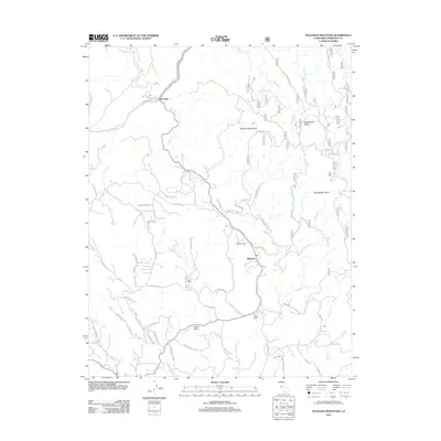 2012 Map of Feliciana Mountain, 2012 Print