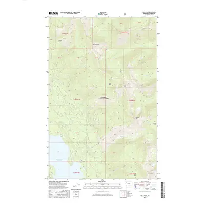 2017 Map of Felix Peak, 2017 Print