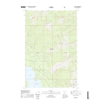2020 Map of Felix Peak, 2020 Print