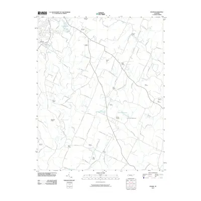 2010 Map of Felker, 2010 Print
