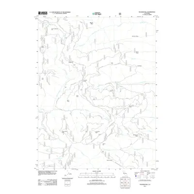2012 Map of Felkner Hill, 2012 Print