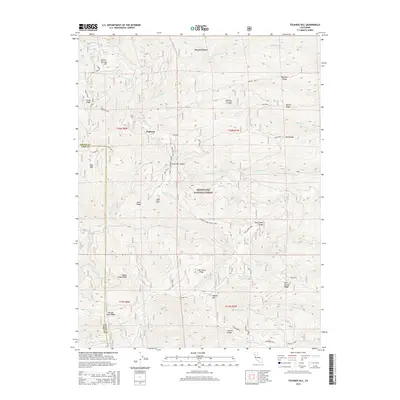 2015 Map of Felkner Hill, 2015 Print