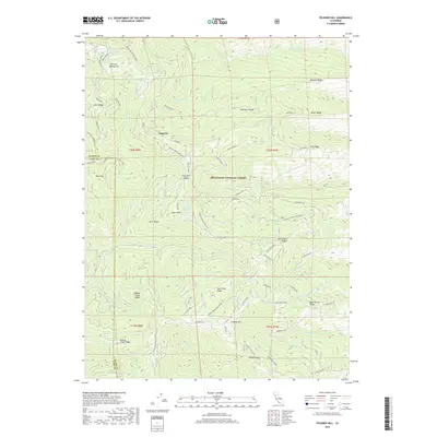 2018 Map of Felkner Hill, 2018 Print