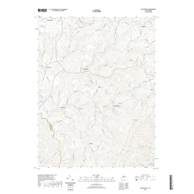 2019 Map of Fellowsville, 2019 Print