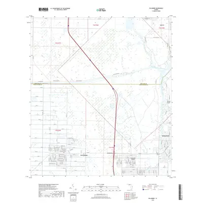 2018 Map of Fellsmere, 2018 Print