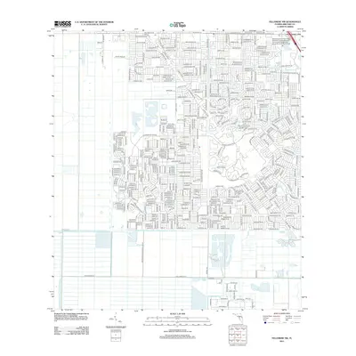 2012 Map of Fellsmere NW, 2012 Print