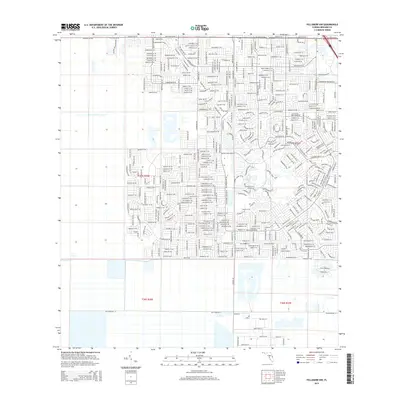 2015 Map of Fellsmere NW, 2015 Print