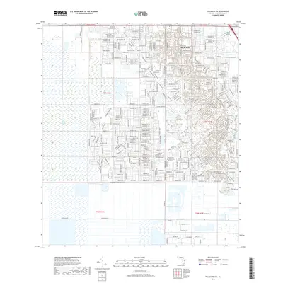2018 Map of Fellsmere NW, 2018 Print
