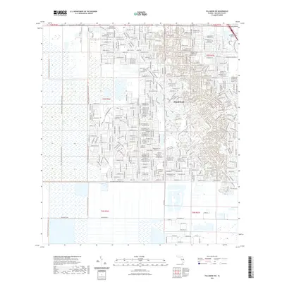 2021 Map of Fellsmere NW, 2021 Print