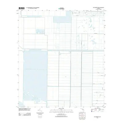 2012 Map of Fellsmere SW, 2012 Print