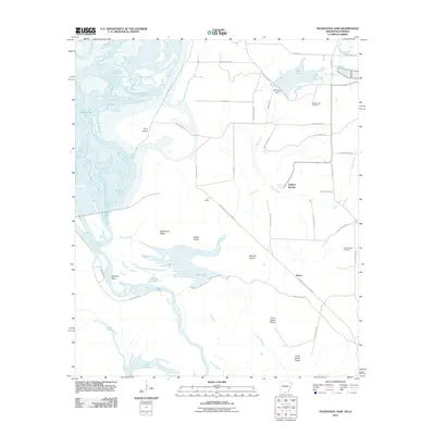 2011 Map of Felsenthal Dam, 2011 Print