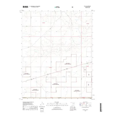 2018 Map of Felt SW, 2018 Print