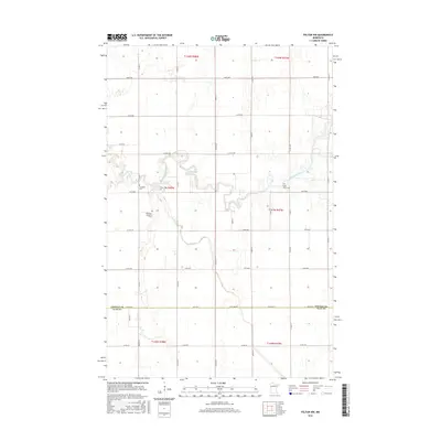 2016 Map of Felton NW, 2016 Print