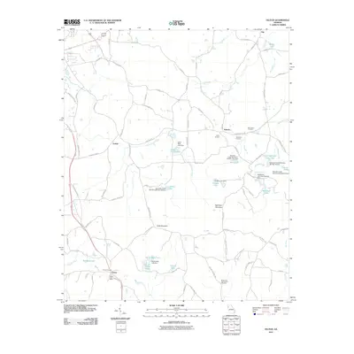 2011 Map of Felton, 2011 Print
