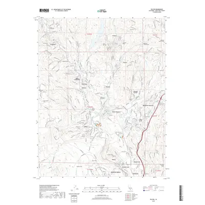 2018 Map of Felton, 2018 Print
