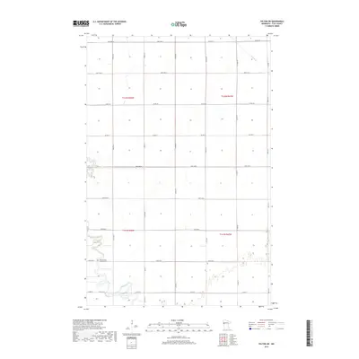 2019 Map of Felton SW, 2019 Print