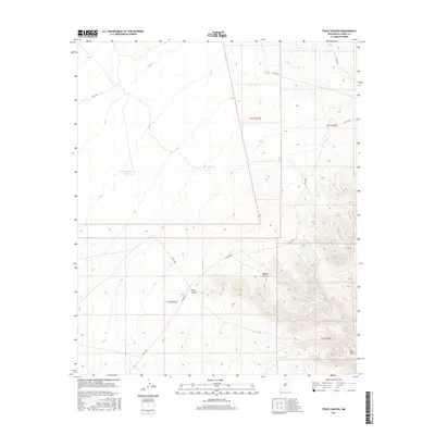 2017 Map of Fence Canyon, 2017 Print
