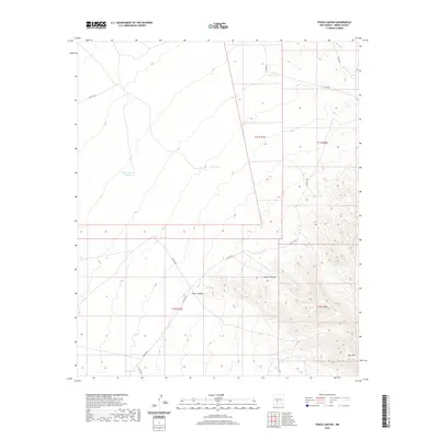 2020 Map of Fence Canyon, 2020 Print