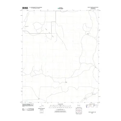2010 Map of Fence Lake SW, 2010 Print
