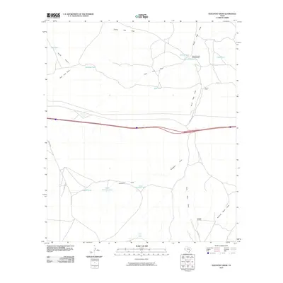 2010 Map of Fencepost Draw, 2010 Print