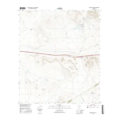 2016 Map of Fencepost Draw, 2016 Print