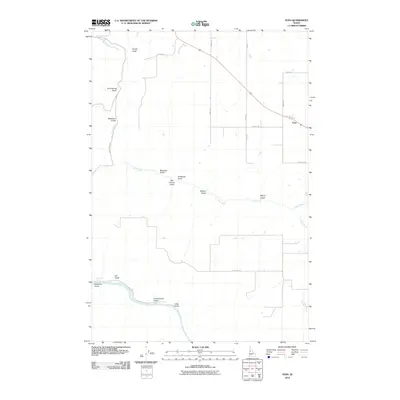 2010 Map of Fenn, 2010 Print