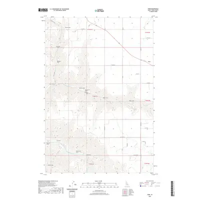 2020 Map of Fenn, 2020 Print