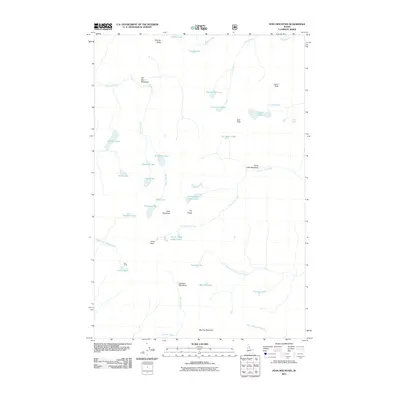 2011 Map of Fenn Mountain, 2011 Print