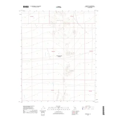 2018 Map of Fenner Hills, 2018 Print