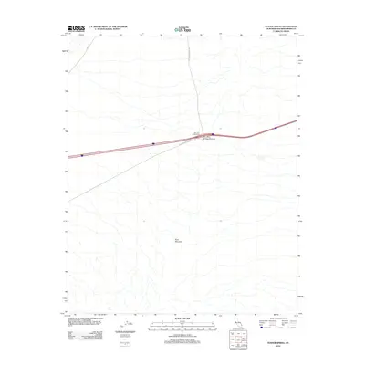 2012 Map of Fenner Spring, 2012 Print