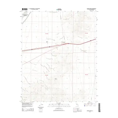 2015 Map of Fenner Spring, 2015 Print
