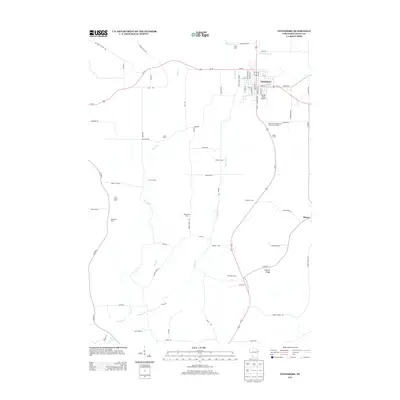 2013 Map of Fennimore, 2013 Print