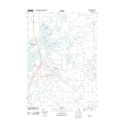 2011 Map of Fenton, 2011 Print