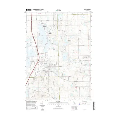 2014 Map of Fenton, 2014 Print