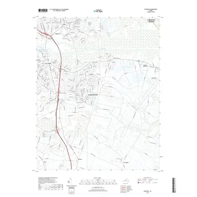 2019 Map of Fentress, 2019 Print
