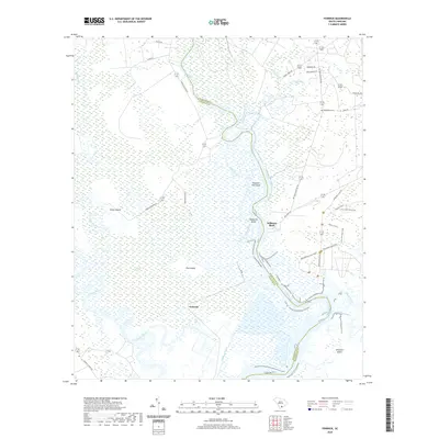2020 Map of Fenwick, 2020 Print