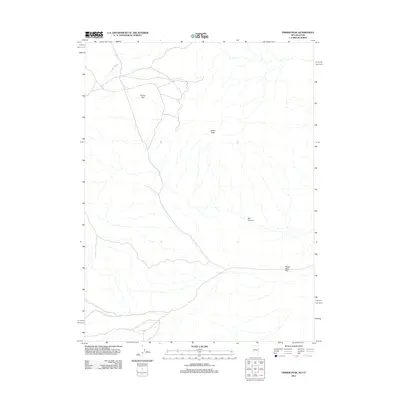 2012 Map of Ferber Peak, 2012 Print