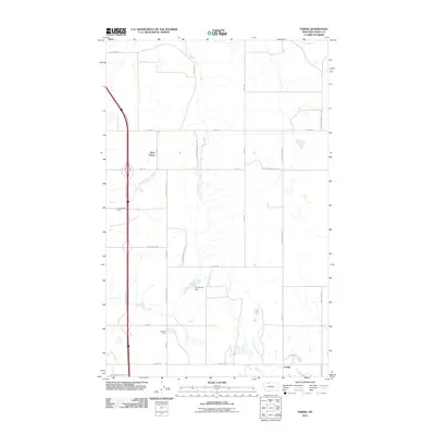 2011 Map of Ferdig, 2011 Print