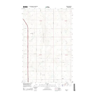 2014 Map of Ferdig, 2014 Print