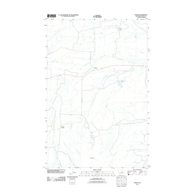 2011 Map of Fergus, 2011 Print