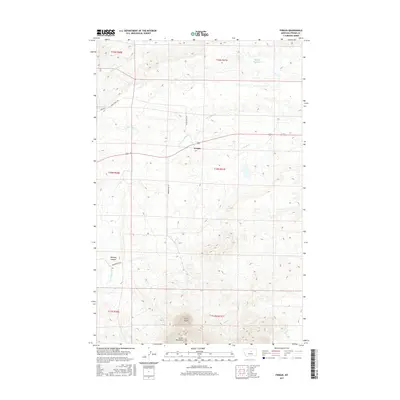 2017 Map of Fergus, 2017 Print