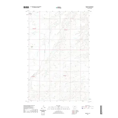 2020 Map of Fergus NE, 2020 Print