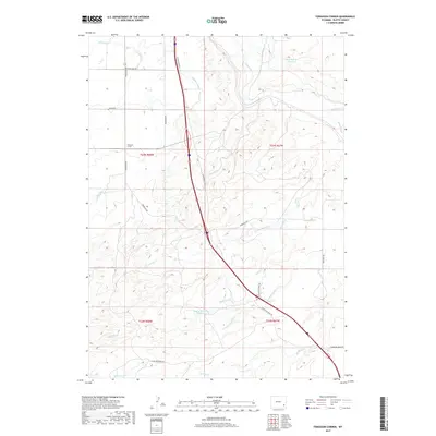 2017 Map of Ferguson Corner, 2017 Print