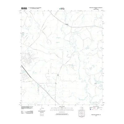 2010 Map of Ferguson Crossing, 2010 Print
